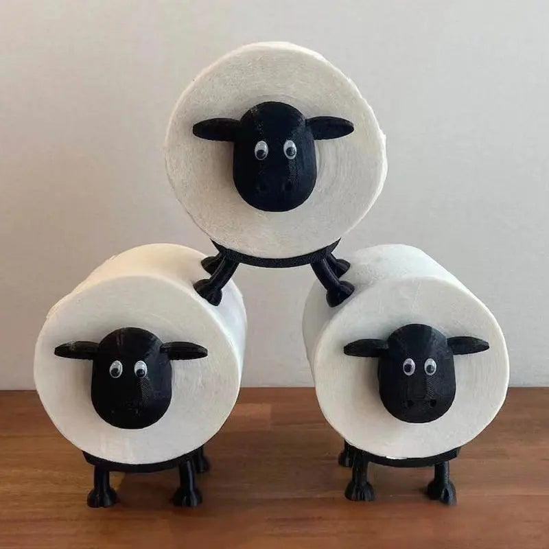 BowLift | Sheep Toilet Paper Holder