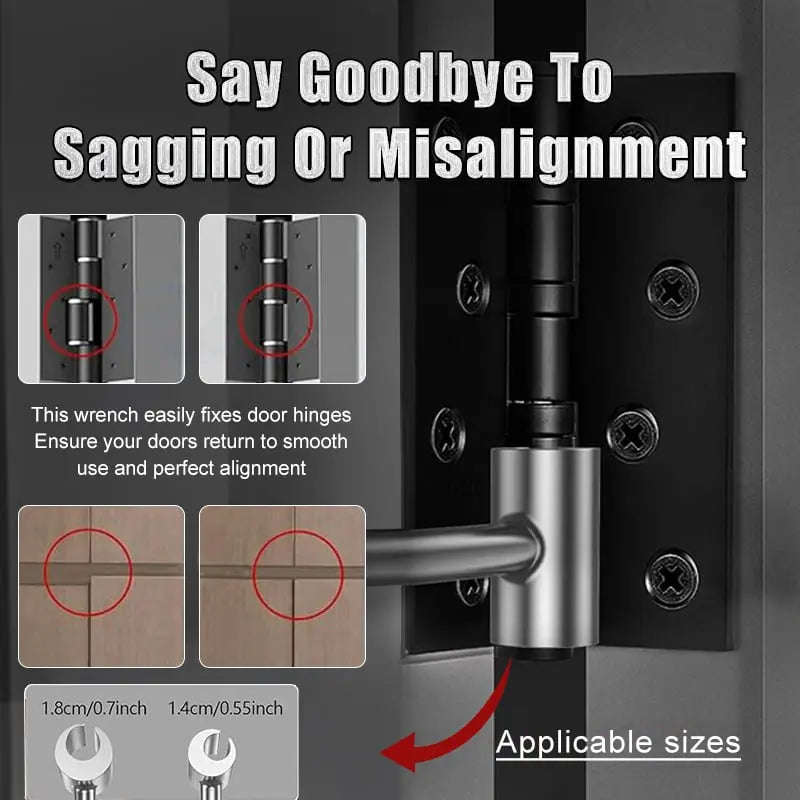 BowLift | Hinge Gap Adjustment Tool – Corrects door hinges in apartments, clinics, schools & more