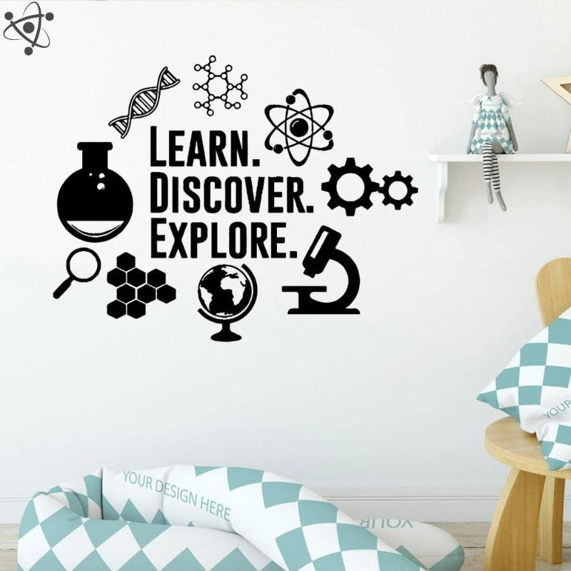 BowLift | Wall sticker for scientific exploration