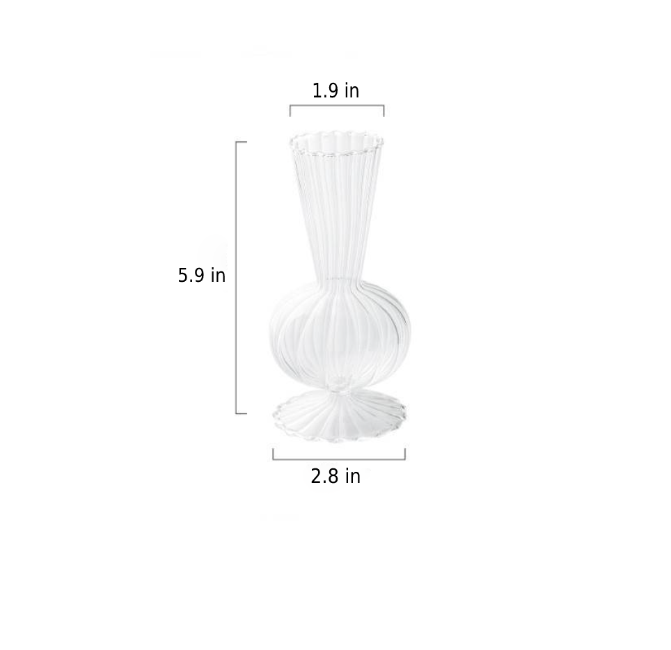 BowLift | Petal-Textured-Glass Accents & Vases