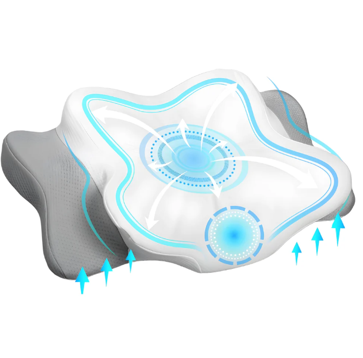 BowLift | Ergonomic Sleep Pillow with 3D Design