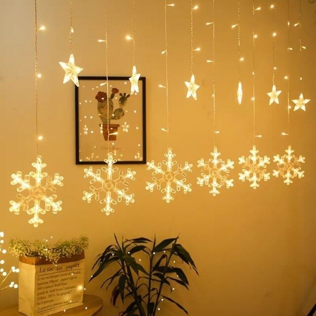 BowLift | Solar Moon Star Lamp LED String Lights Decoration