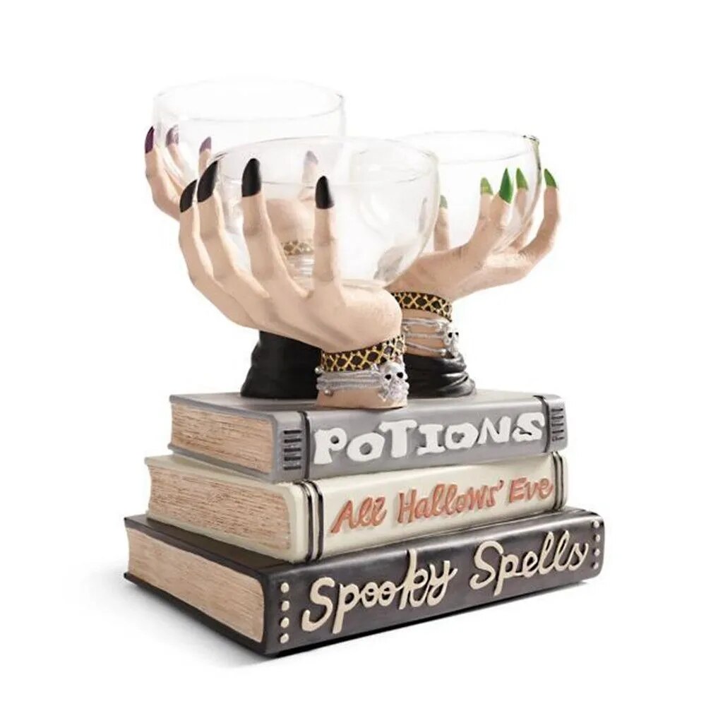 BowLift | Witch Hand Vintage Resin Party Snack Holder