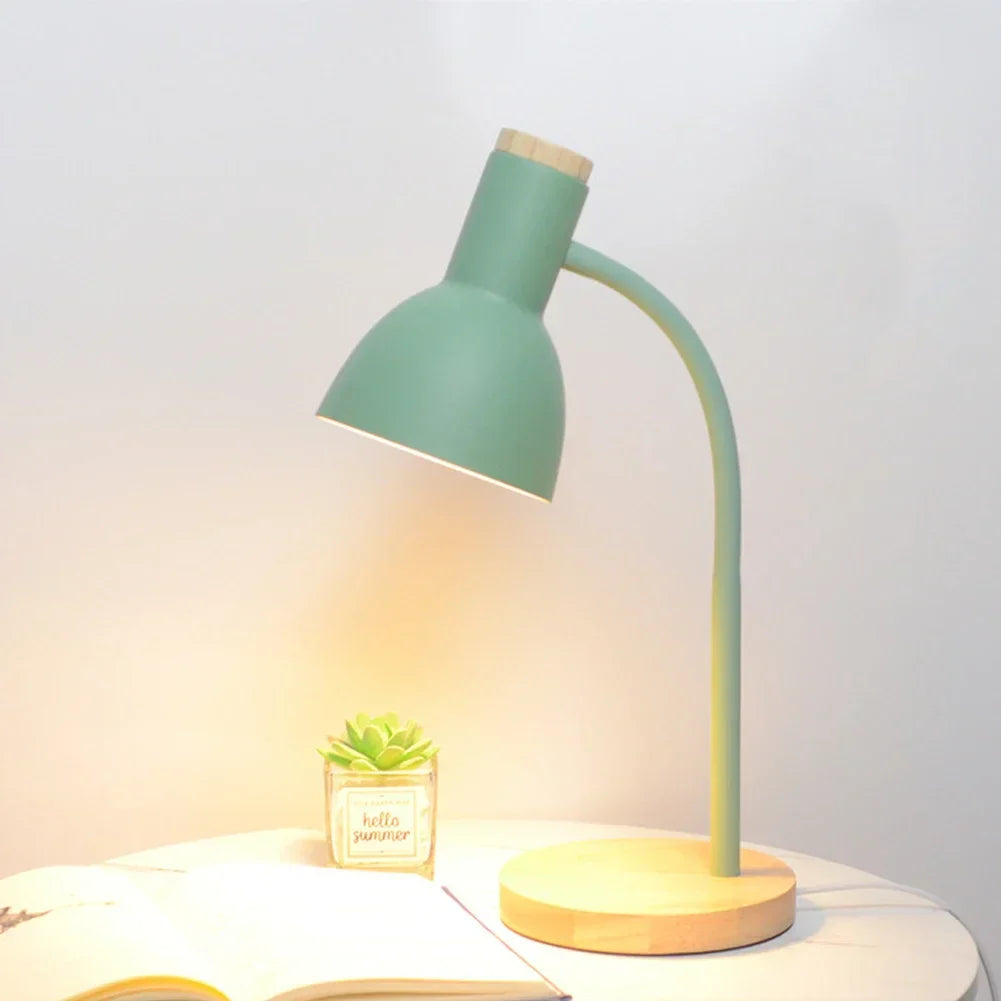 BowLift | Autumn and Winter Lighting | Nordic Creative Wood Art Iron LED Desk Lamp - Moxie