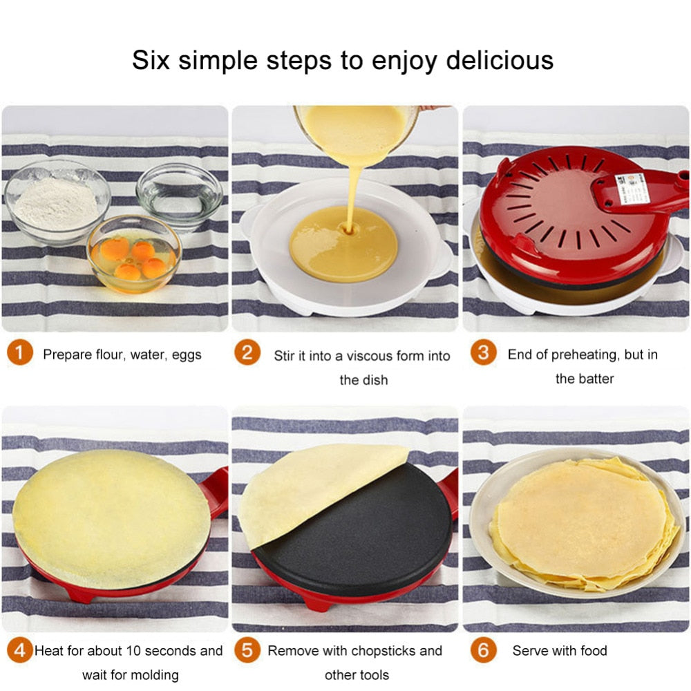 BowLift | Portable Electric Pancake-Crepe Machine