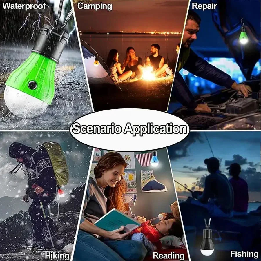 BowLift | Lumora LED Camping Lamp | 3 Light Modes | Waterproof & Shockproof | With Hook