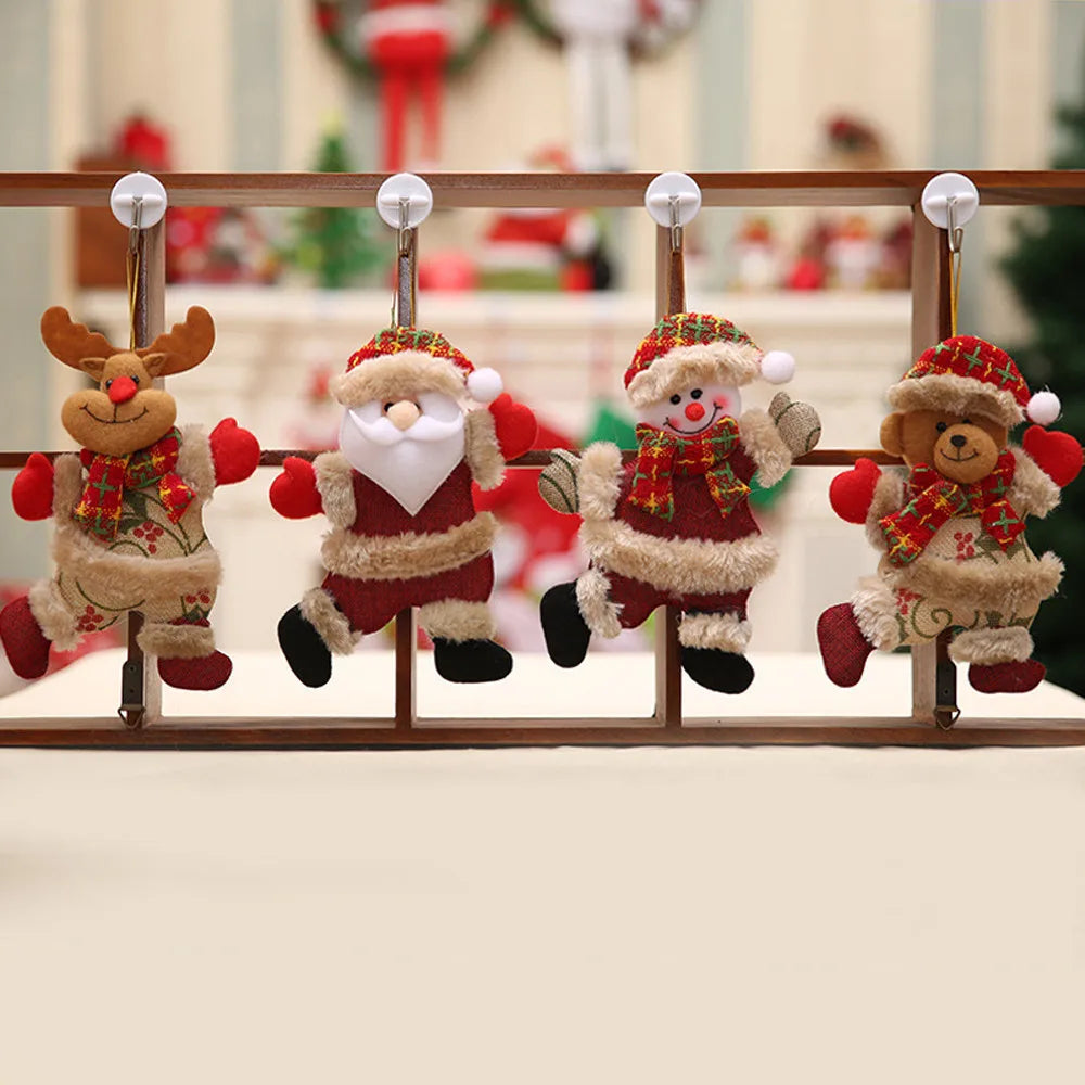 BowLift | HolidaySpark – Set of 4 Radiant Christmas Ornaments
