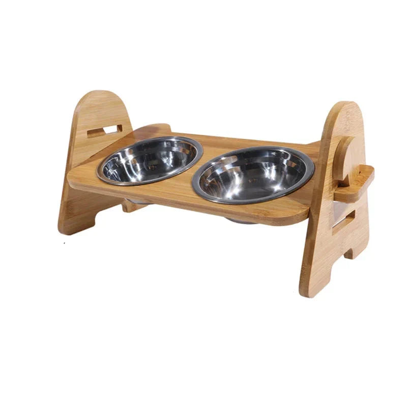 BowLift | Elegant bamboo bowl for your dog's comfort