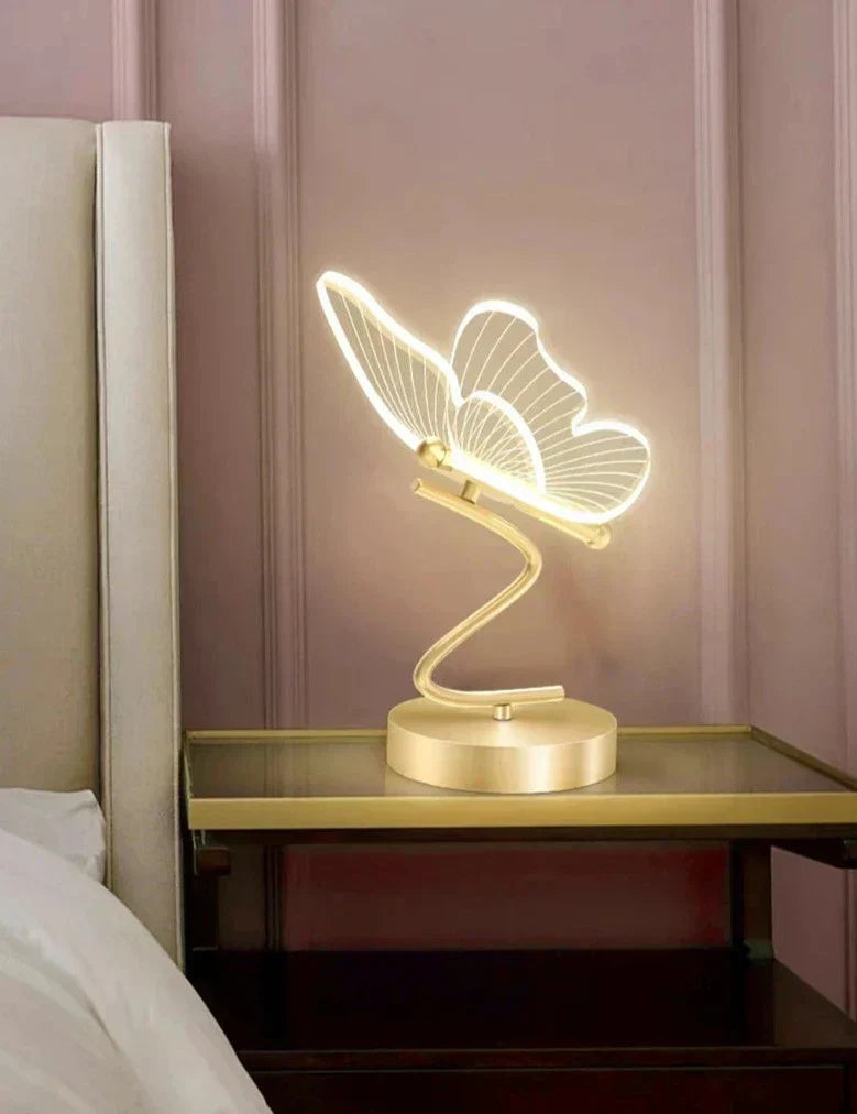 BowLift | Aetherwing™ | LED Butterfly Table Lamp | Modern Design with Adjustable Brightness | Perfect for Living Room & Bedroom