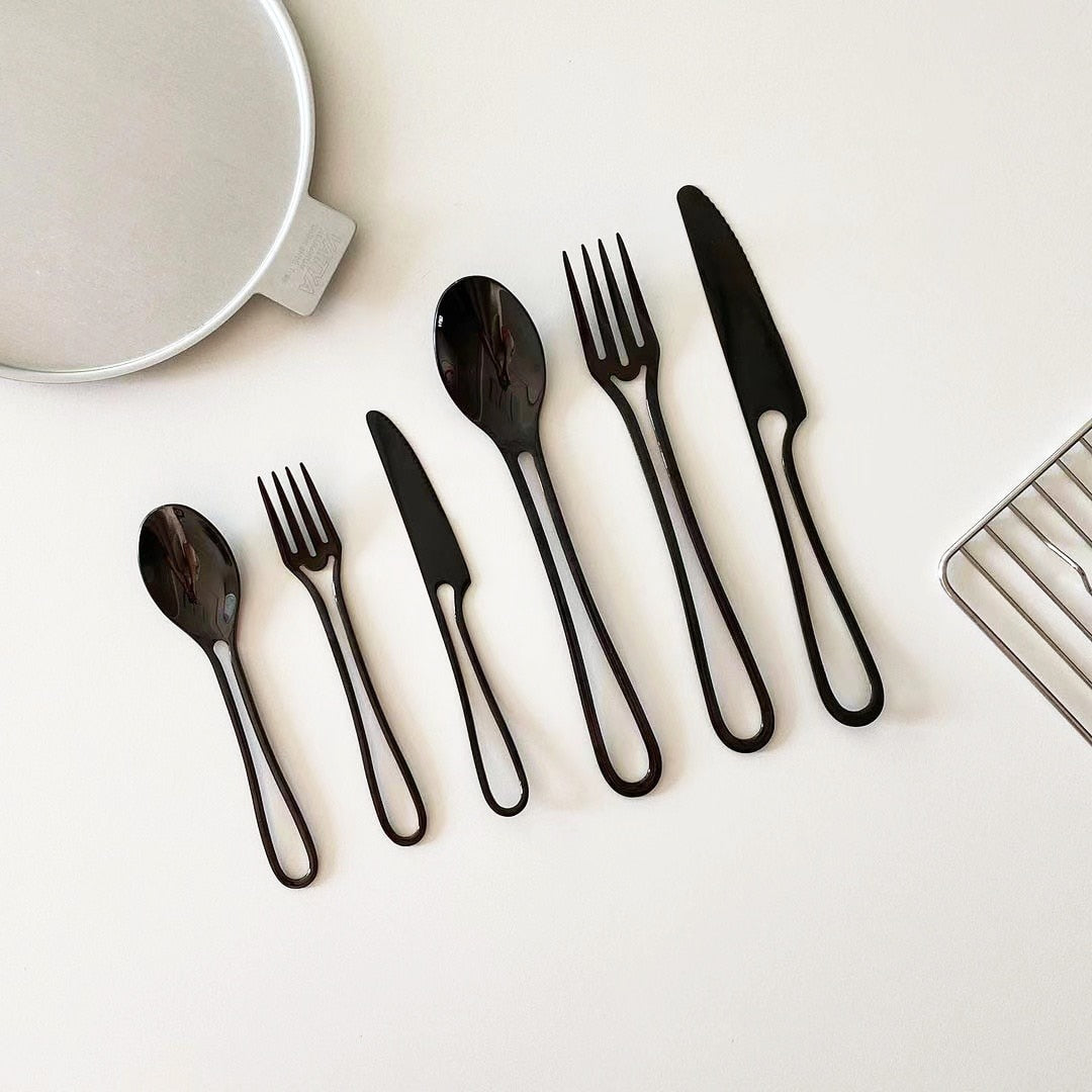 BowLift | Outline Cutlery Set made of Stainless Steel