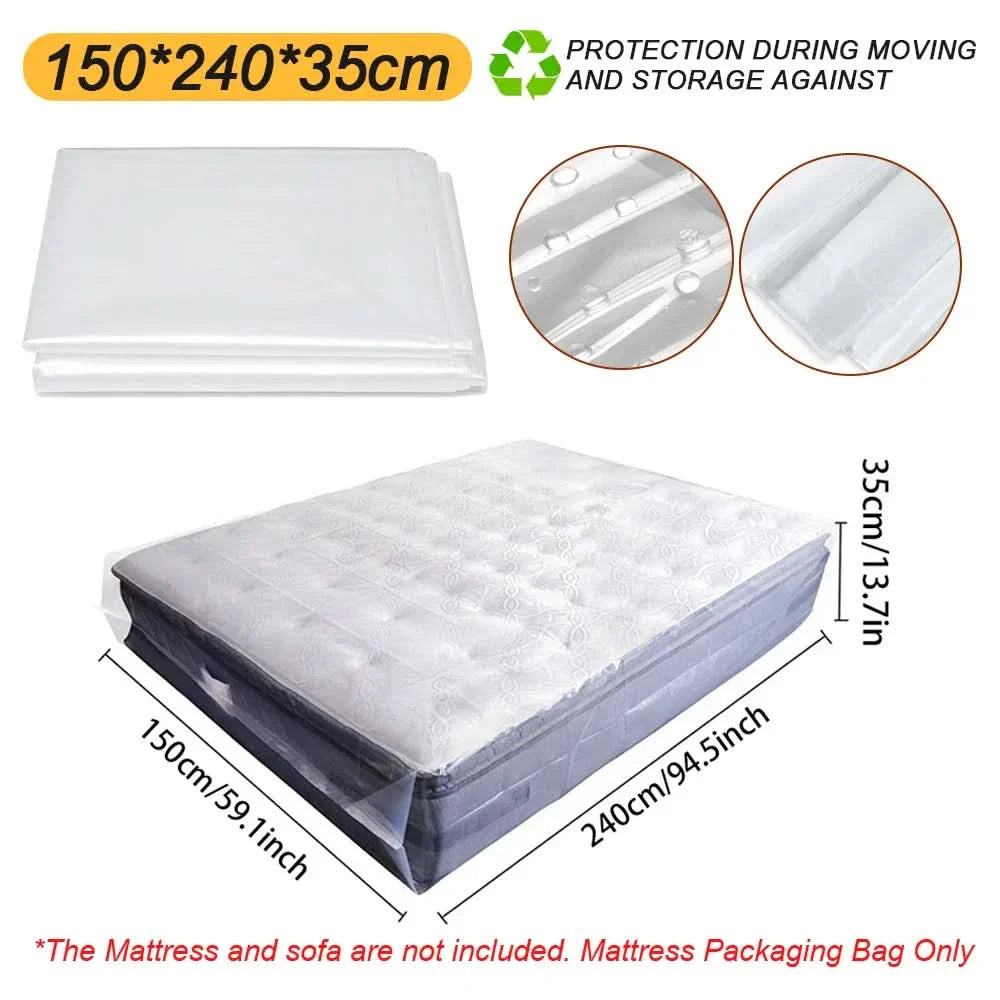 BowLift | DUSTGUARD MATTRESS COVER – Waterproof mattress cover for storage – Protection against dust & moisture