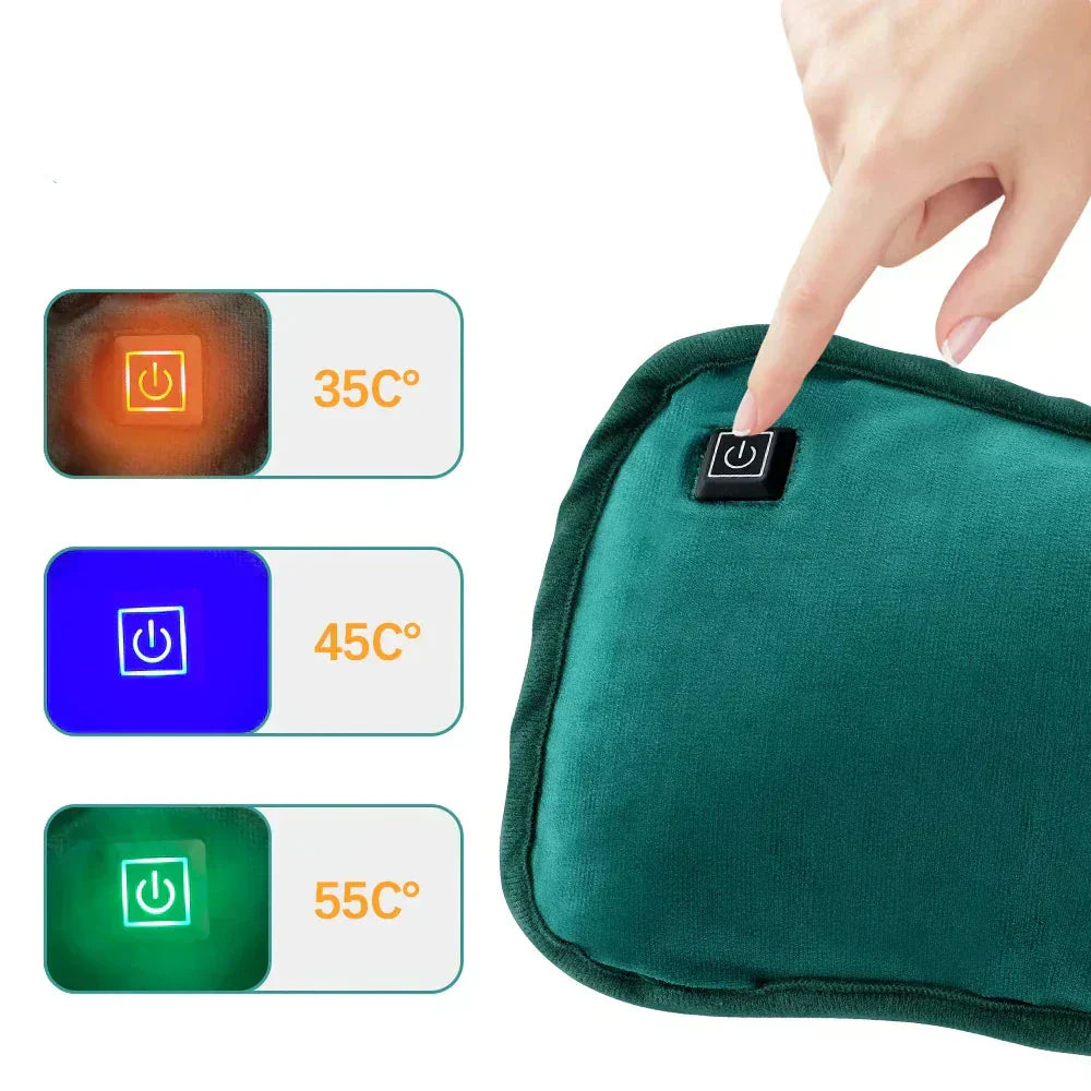 BowLift | Portable Heating Pad | 30x20 cm | Fast Heating, Multipurpose Hand/Body Warmer