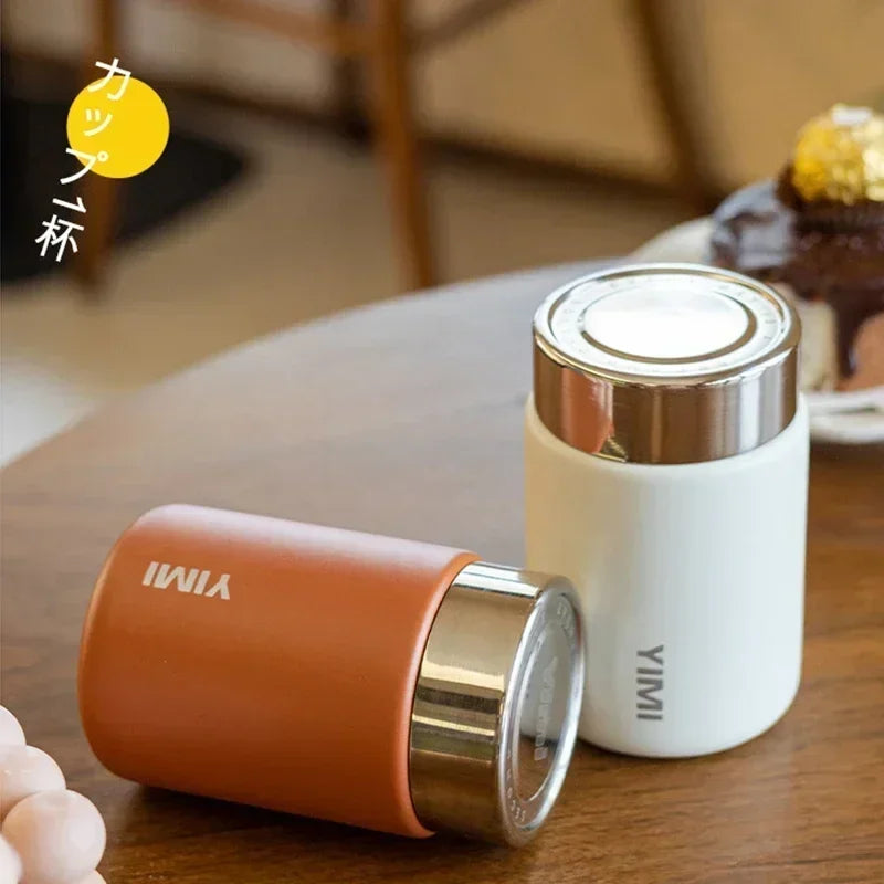BowLift | 230ml Mini 316 Stainless Steel Portable Thermos - Pocket Vacuum Bottle