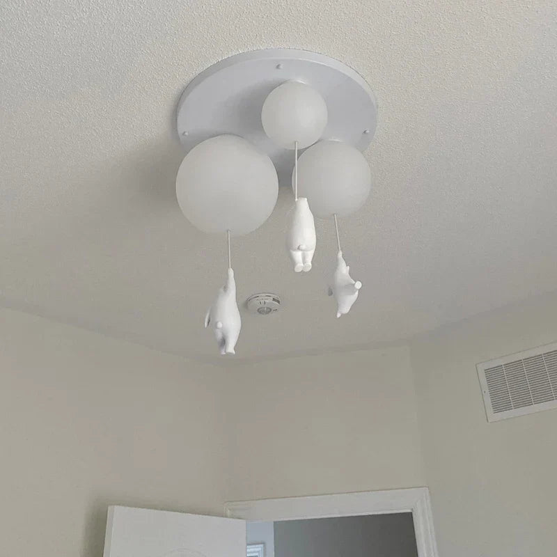 BowLift | Hanging Bears Balloons Lamp