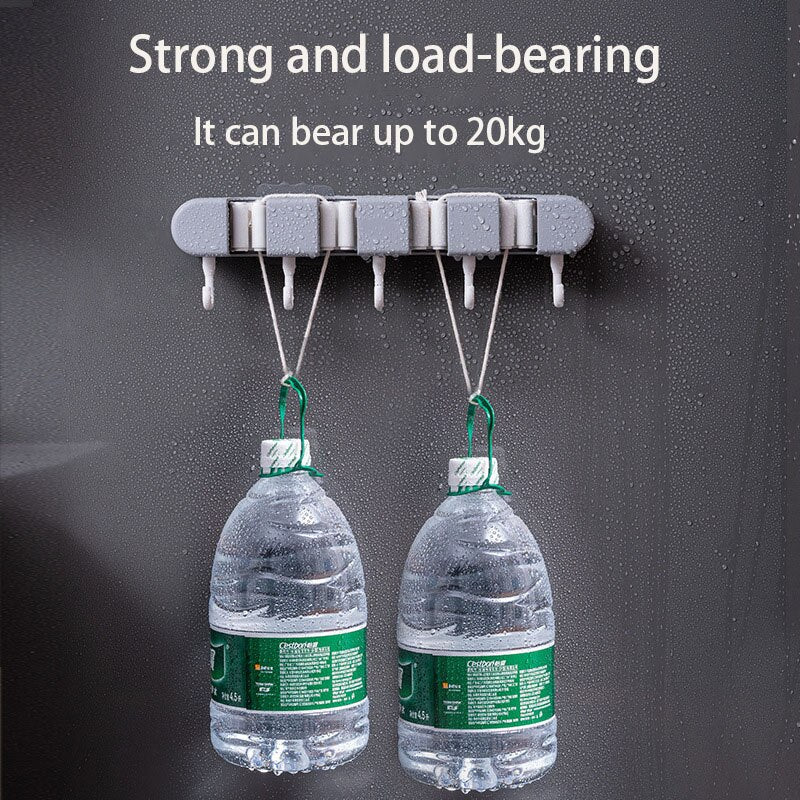 BowLift | Ultra Clean Wall-Mounted Mop Storage Hook