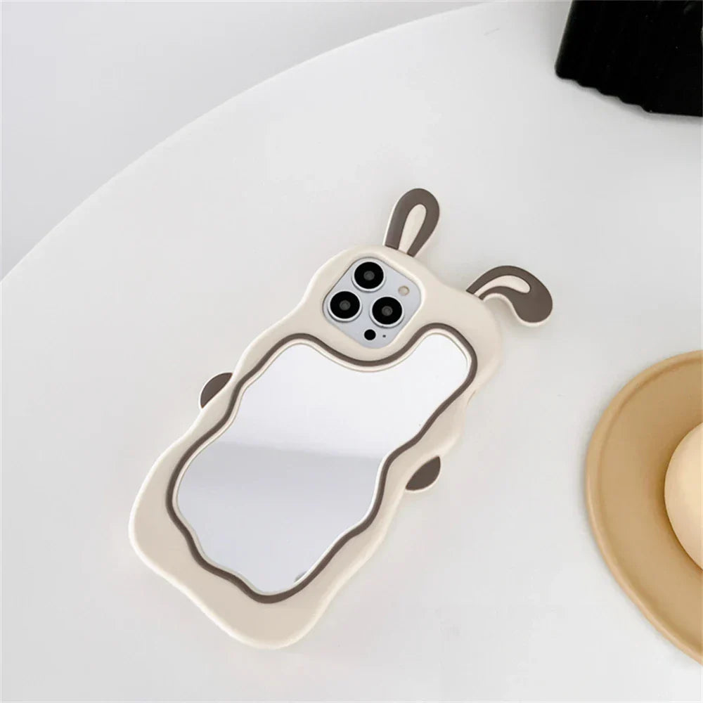 BowLift | Rabbit Ear Make-Up Mirror iPhone Case