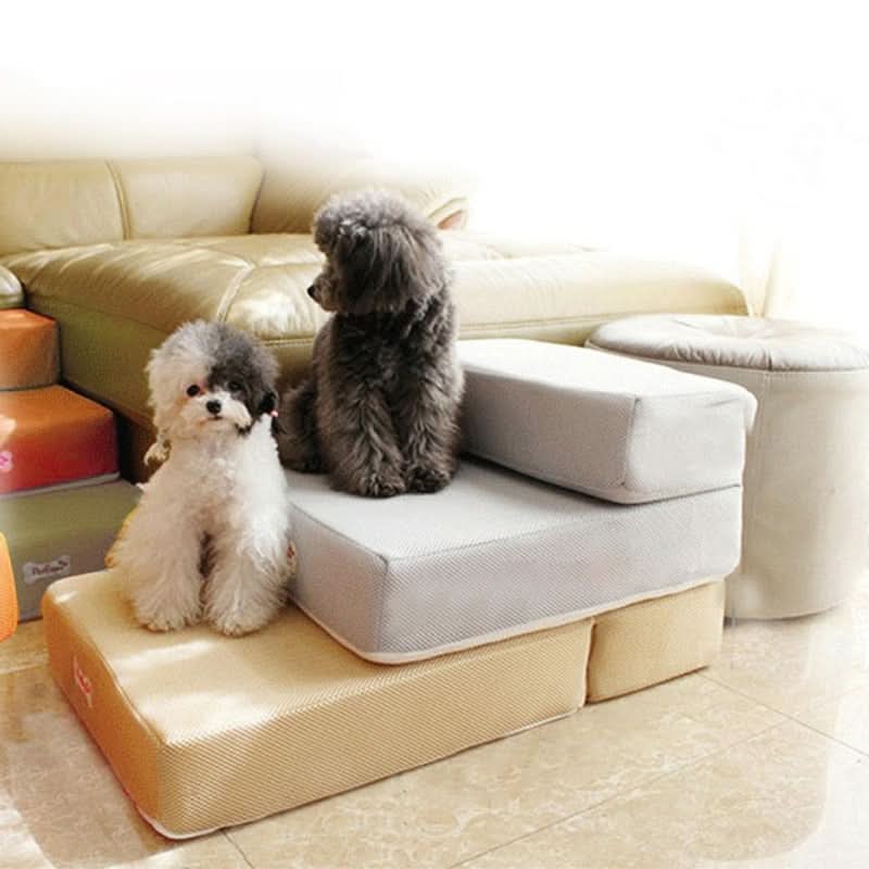 BowLift | Luxury dog steps for safe access to couch & bed