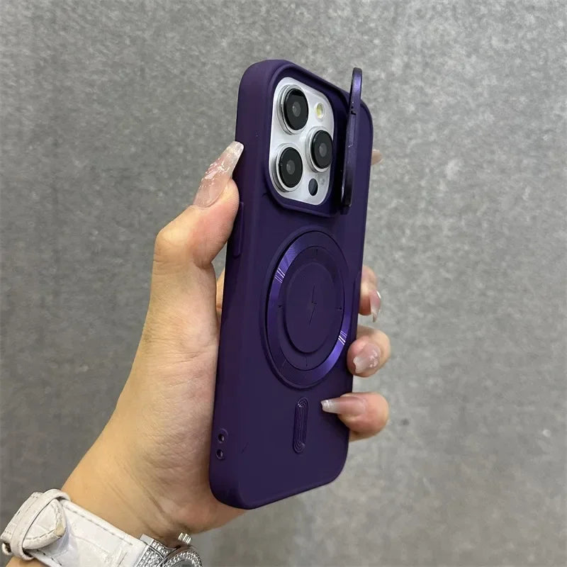 BowLift | Magnetic Soft Wrist Bracket Lens Cover iPhone Case