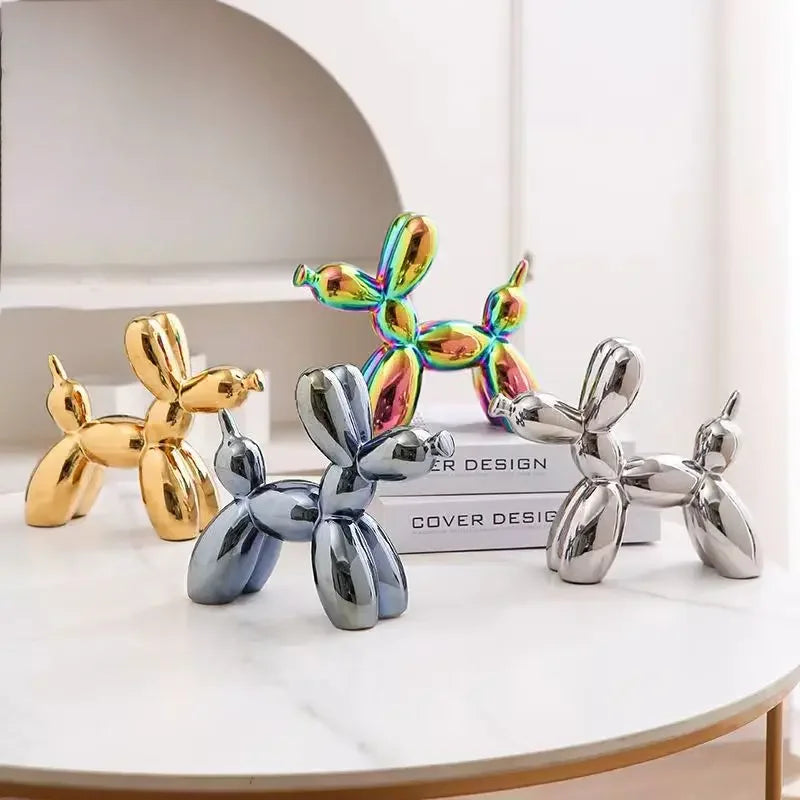 BowLift | – Small dog sculpture made of balloons