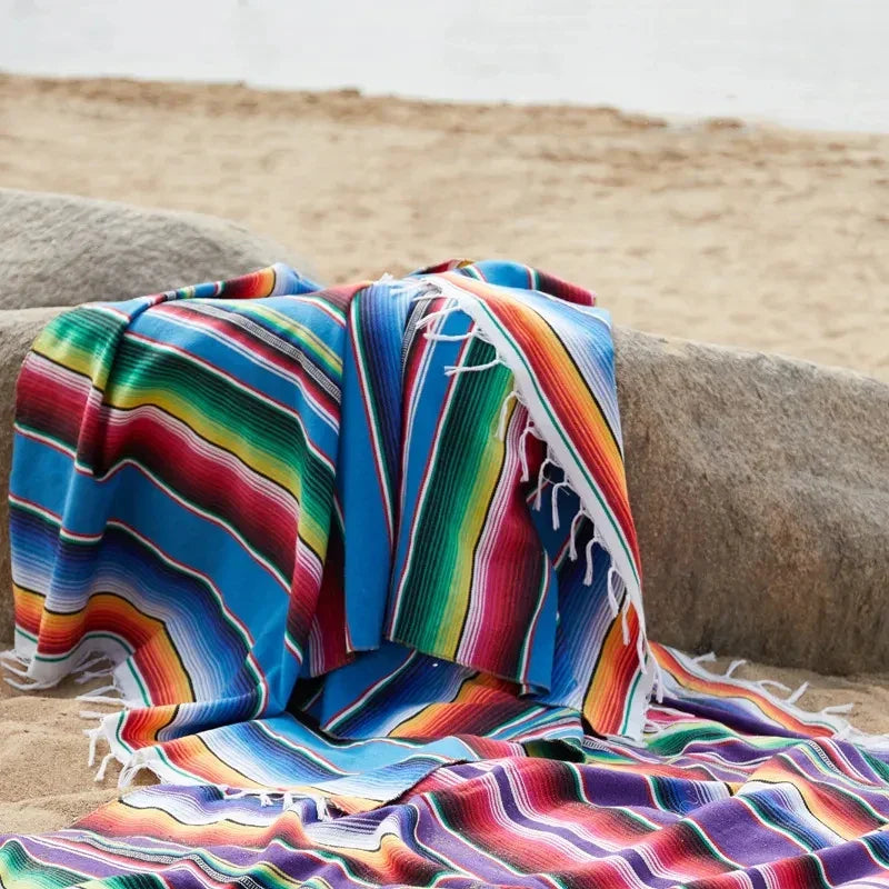 BowLift | Colorful Mexican Serape Blanket
