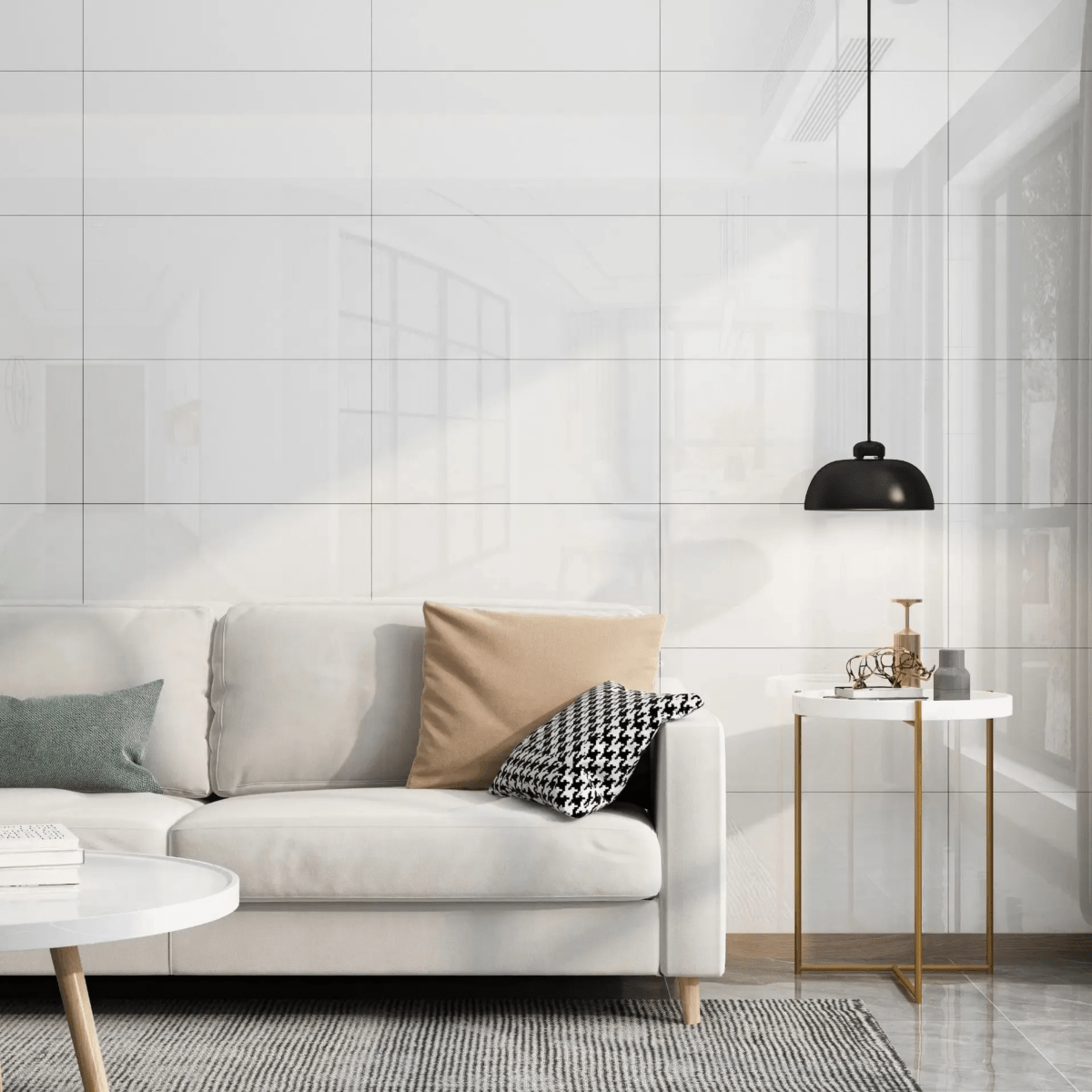 BowLift | Elegant Self-Adhesive Marble PVC Floor Tiles