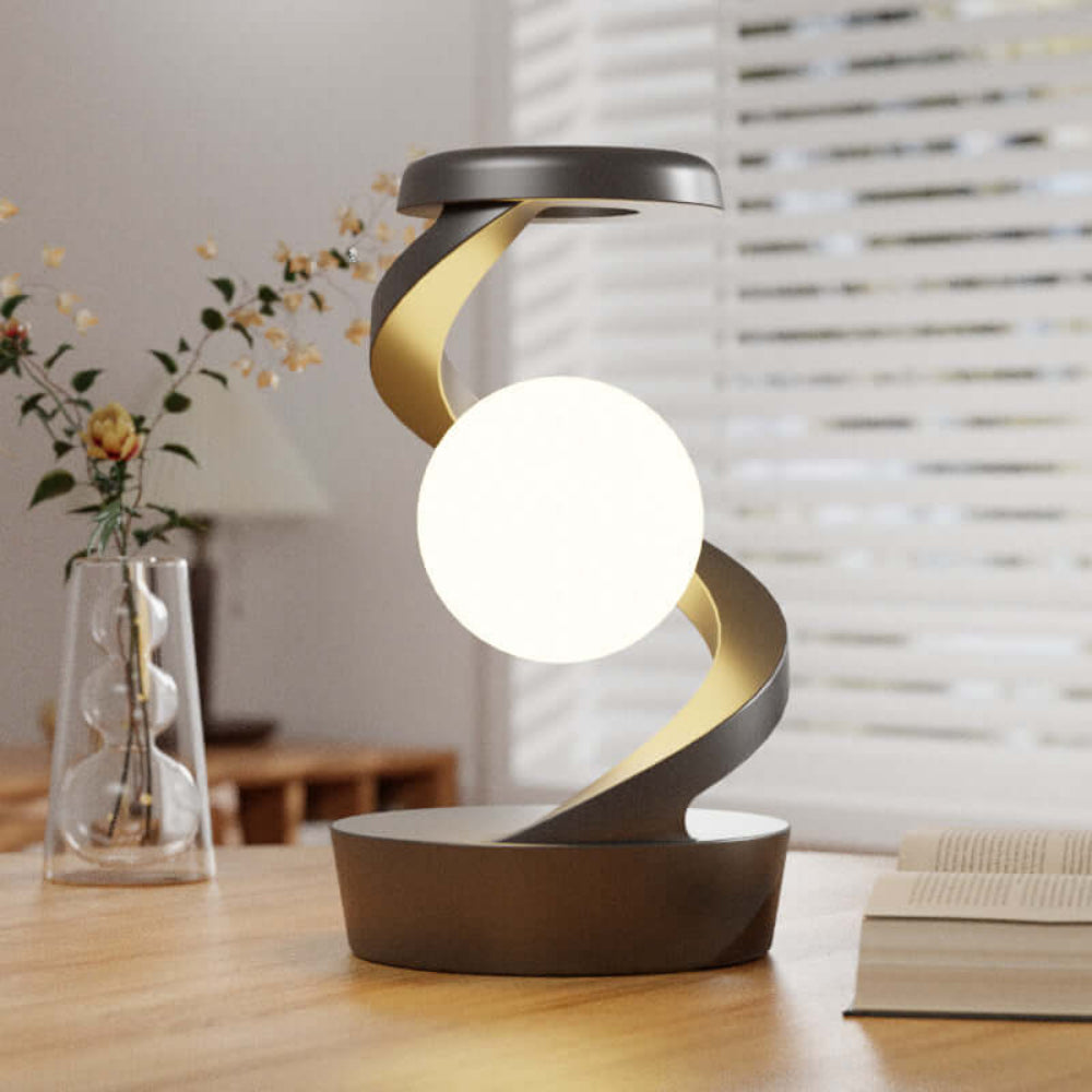 BowLift | SenseGlow – Modern Wireless LED Table Lamp | Minimalist & Portable Lighting