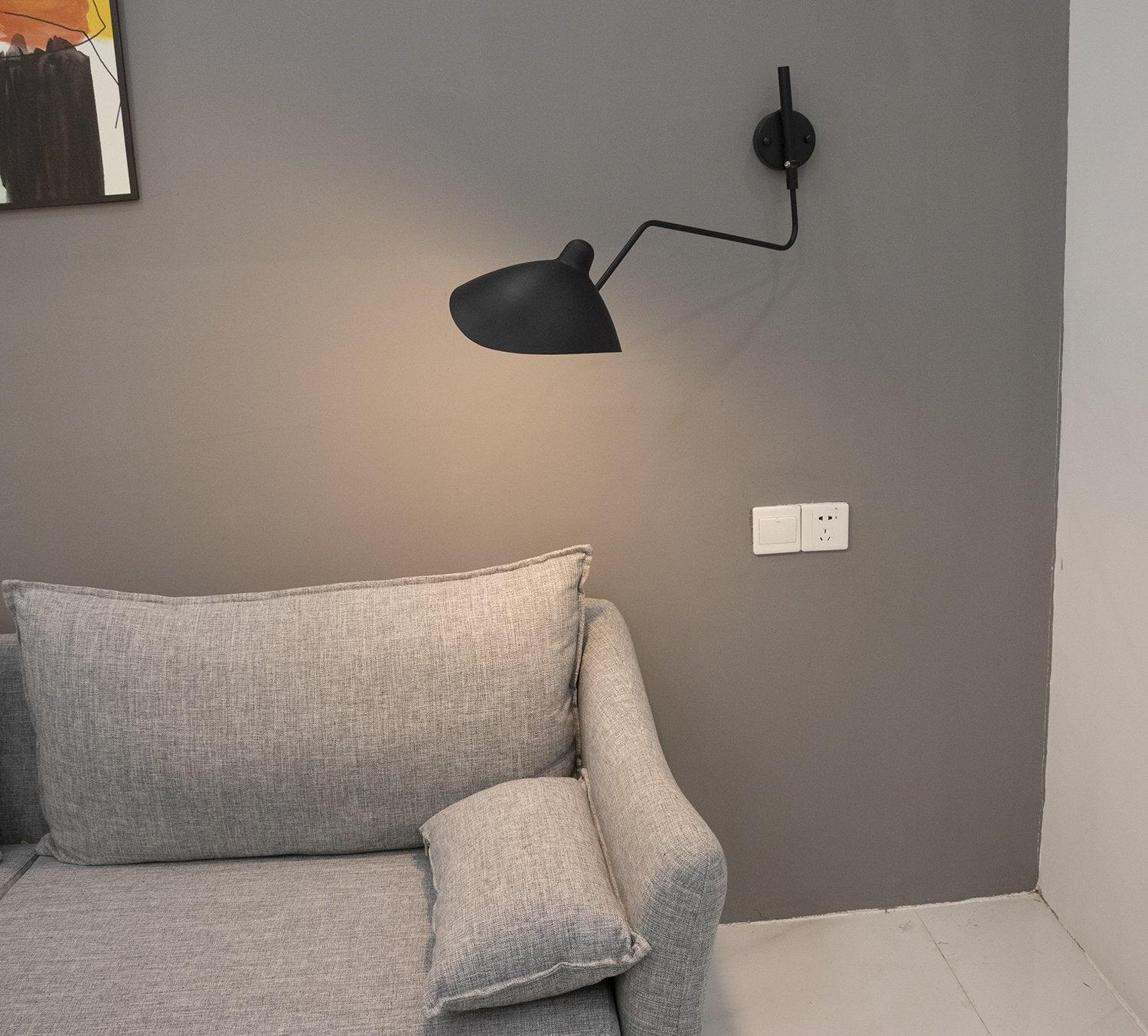 BowLift | Serge Mouille Wall Lamp