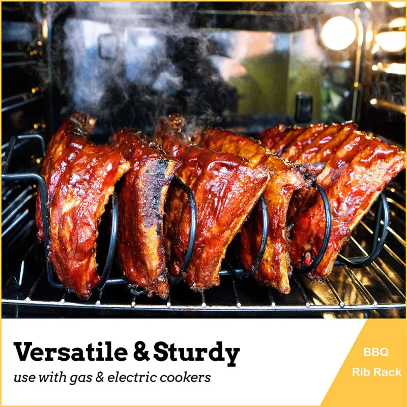 BowLift | GrillMaster Steak Rack | Heat Resistant | Sturdy Iron