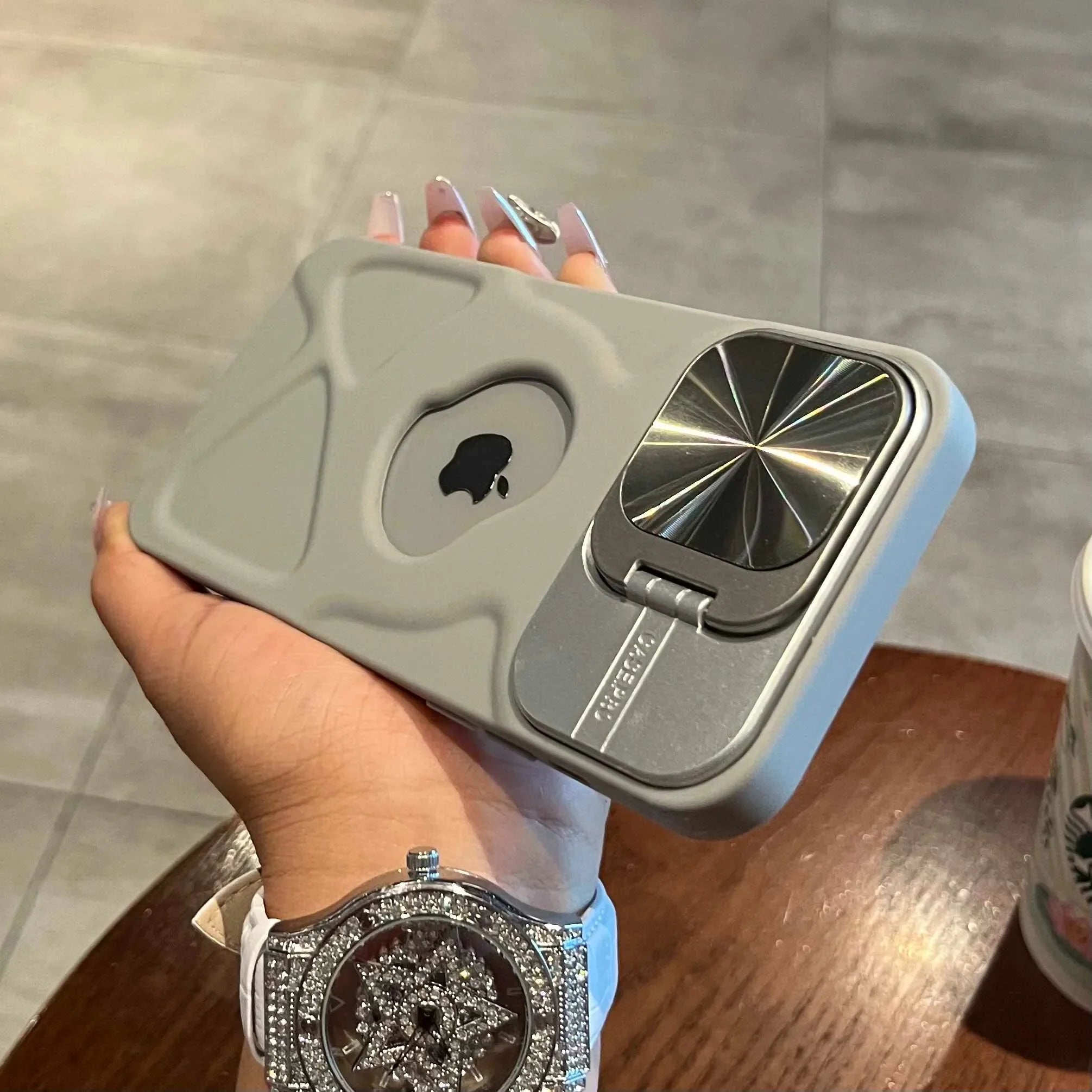 BowLift | Magsafe Silicone Lens Flip IPhone Case