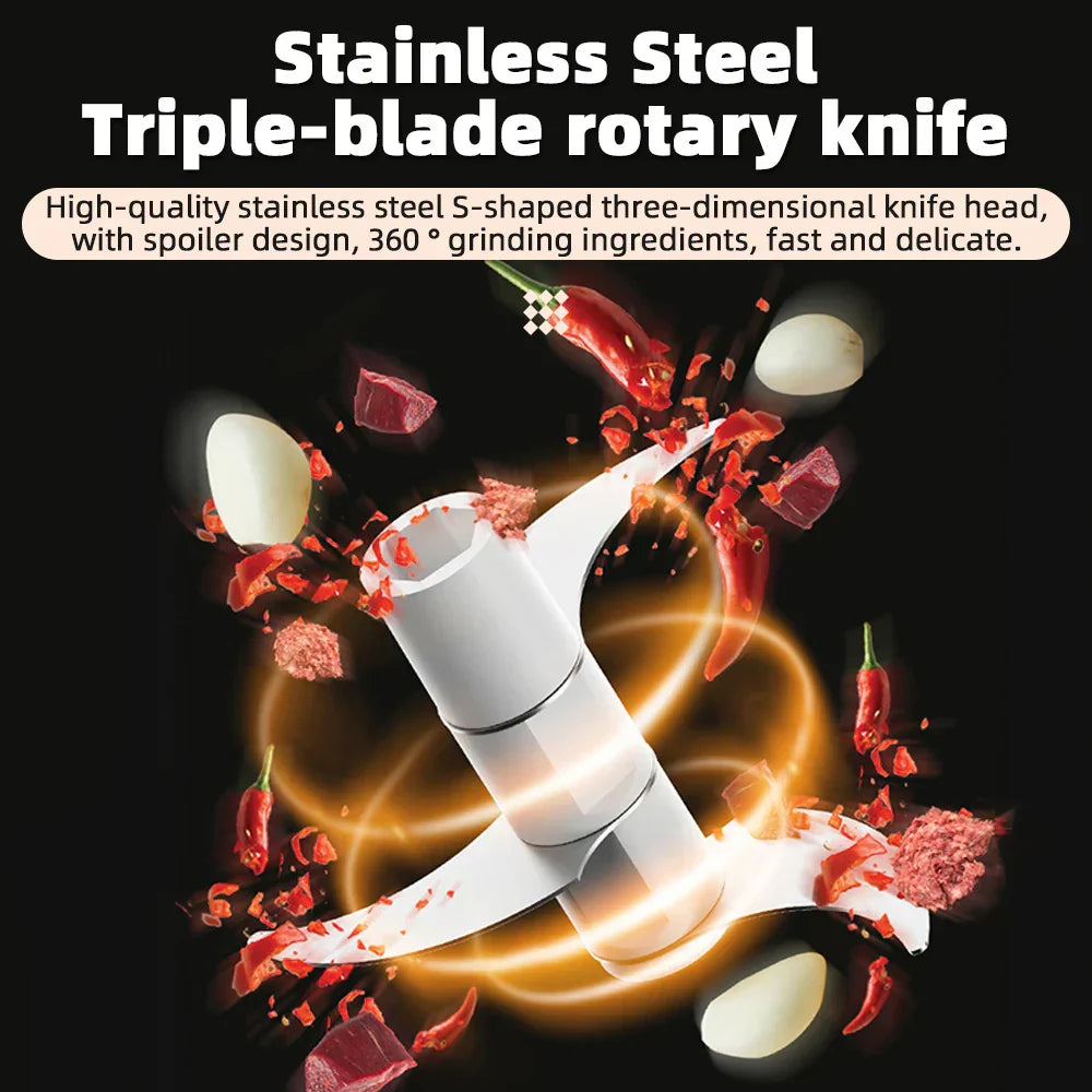 BowLift | Manual Grinder Garlic Vegetable Chopper