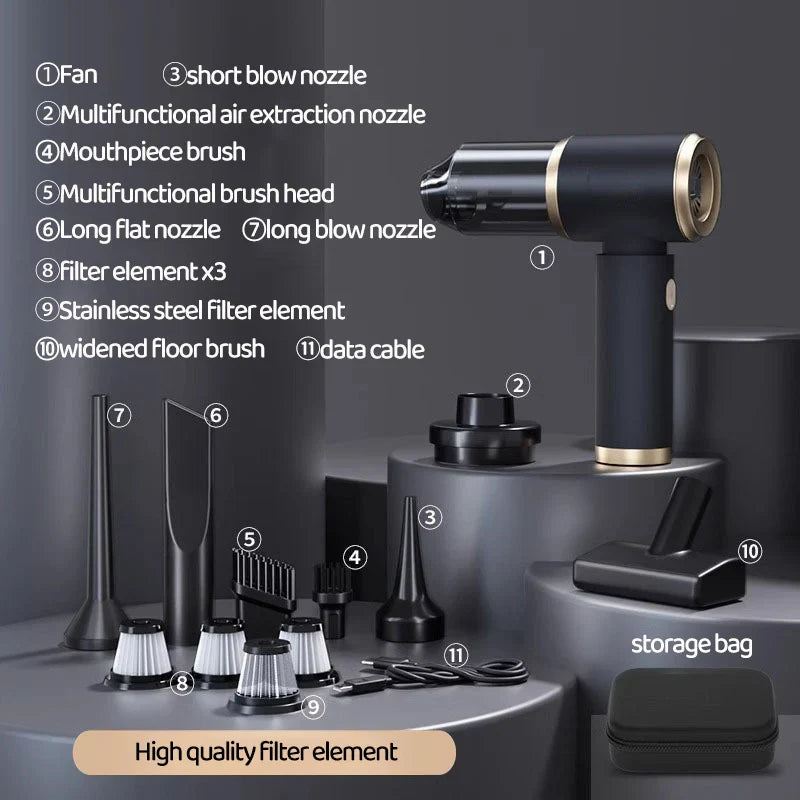 BowLift | Handheld Suction and Blow Vacuum Cleaner