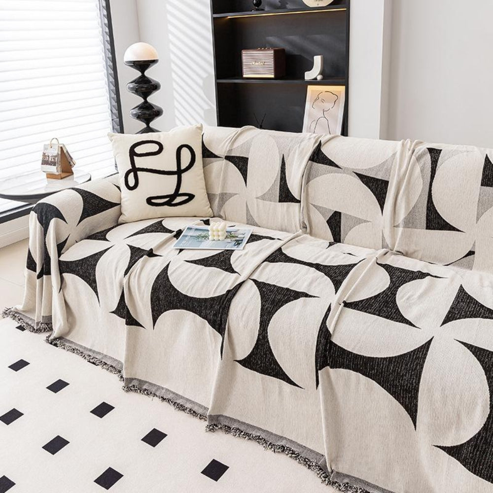 BowLift | Windmill Pattern Sofa Cover