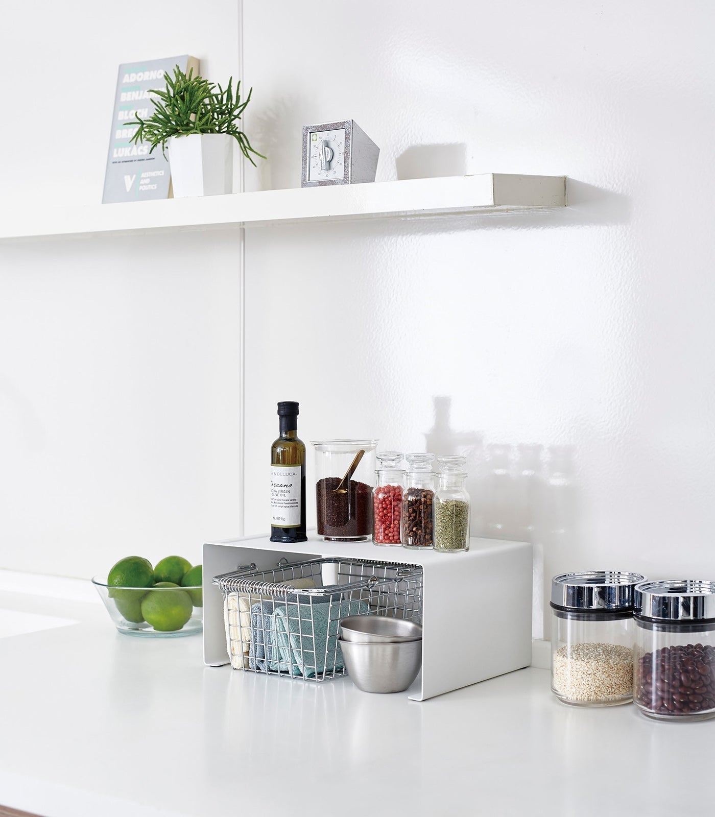BowLift | Stackable Kitchen Shelf - Two Sizes - Steel