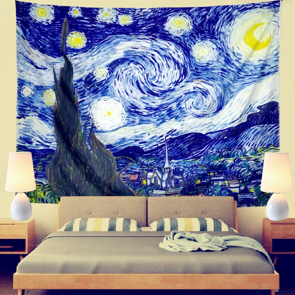 BowLift | Starry Night Wall Tapestry