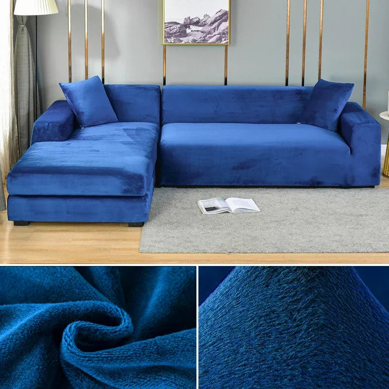 BowLift | Luxury Stretch-Velvet Sofa Cover – Stylish Protection for Any Sofa