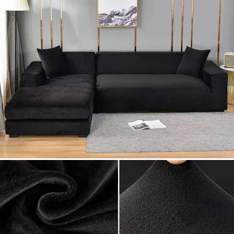 BowLift | Luxury Stretch-Velvet Sofa Cover – Stylish Protection for Any Sofa