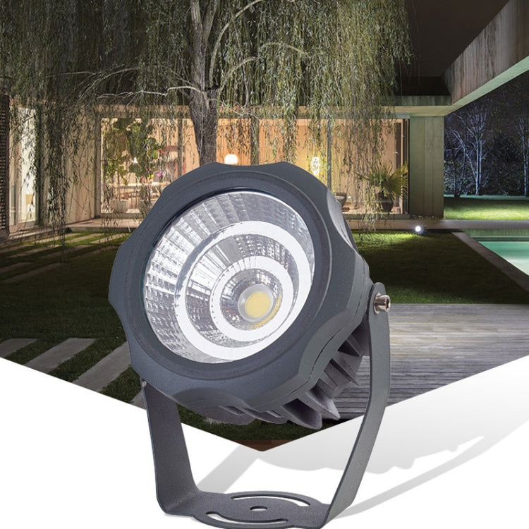 BowLift | LED Floodlight COB Outdoor Waterproof Spotlight Billboard Lamps Garden Lamp, Color: 10W 7 Colors