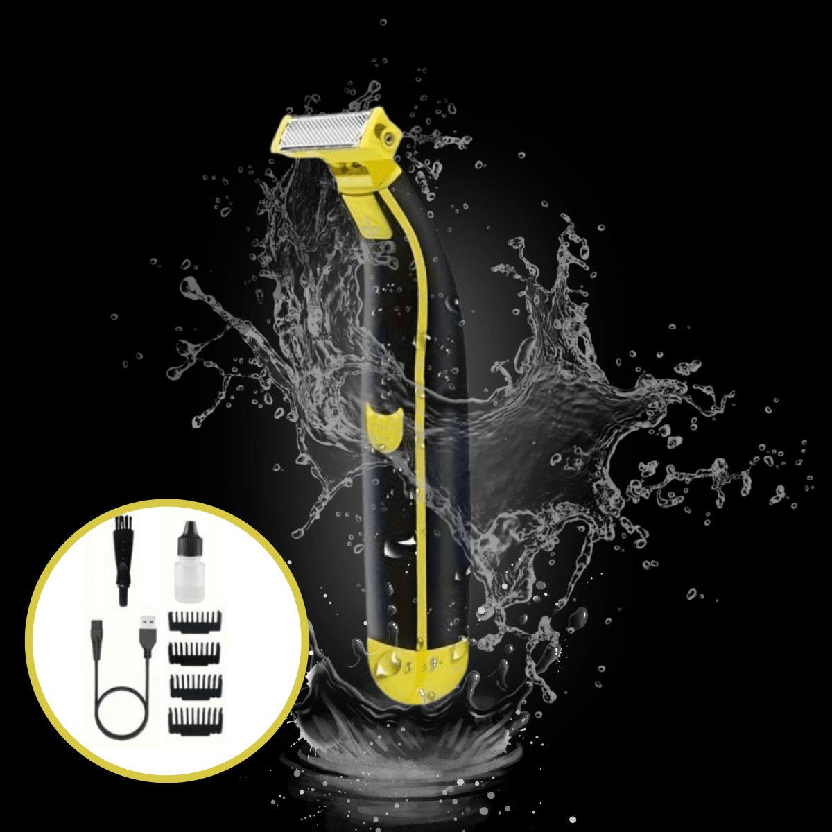 BowLift | friendly Double Blades | Men's Body Care | Precise Grooming Tool