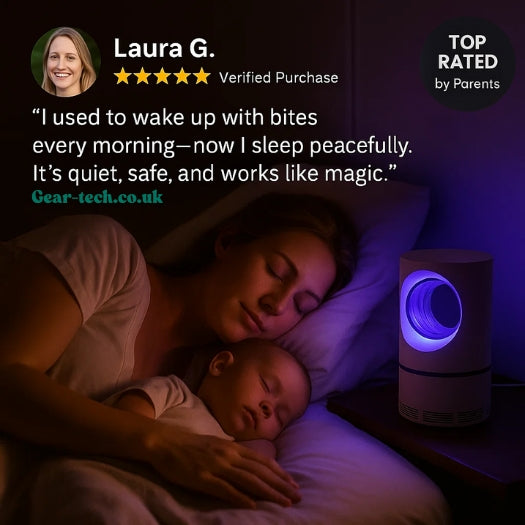 BowLift | InsectoStop UV Fly Catcher – Electric Mosquito Lamp for Indoor and Outdoor