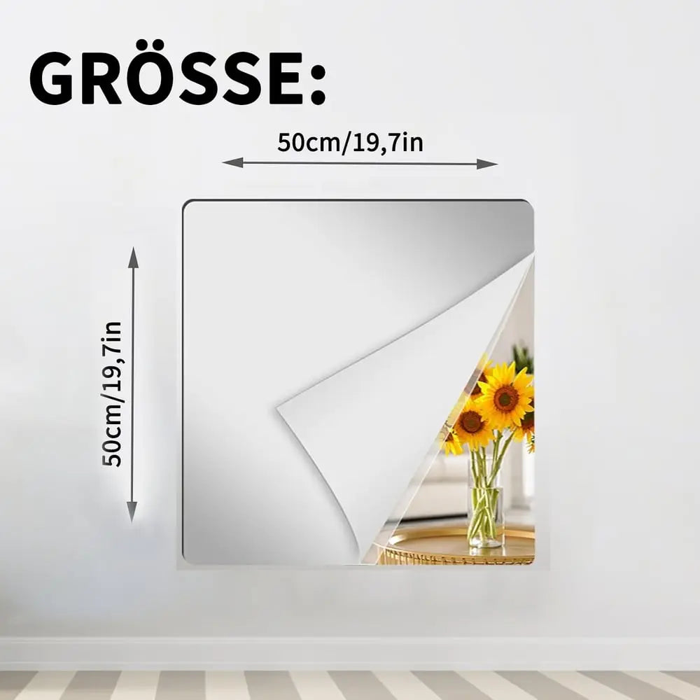 BowLift | Ultra-flexible Mirror - safe and shatterproof