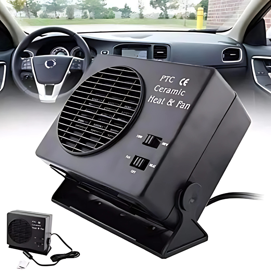 BowLift | Heater Fan for Car | 12V Portable Defroster Warmer