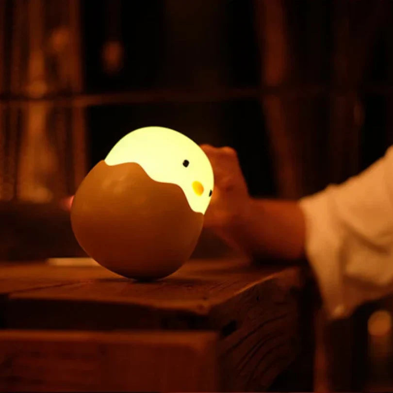 BowLift | Chick Night Light for Children – Cute LED Lamp in Egg Design for the Children's Room