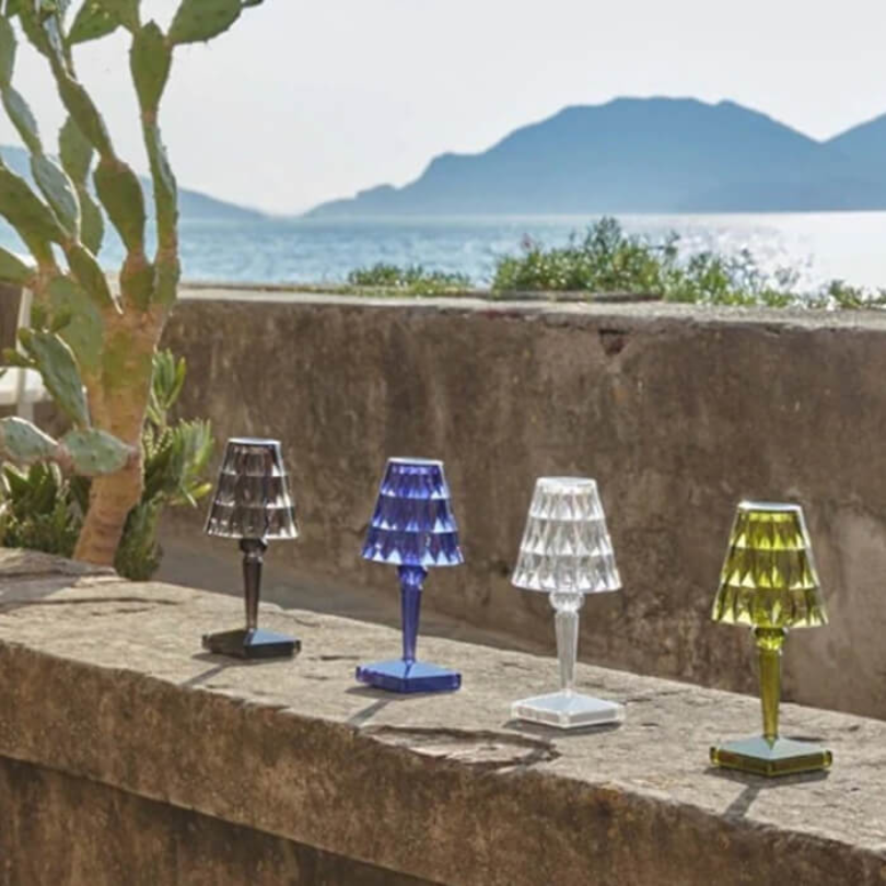 CrystalLuxe Table Lamp - Elegant Crystal Table Lighting Bowlift