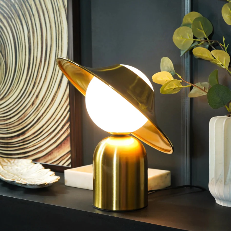 BowLift | Luxury Metal Table Lamp - GoldAura