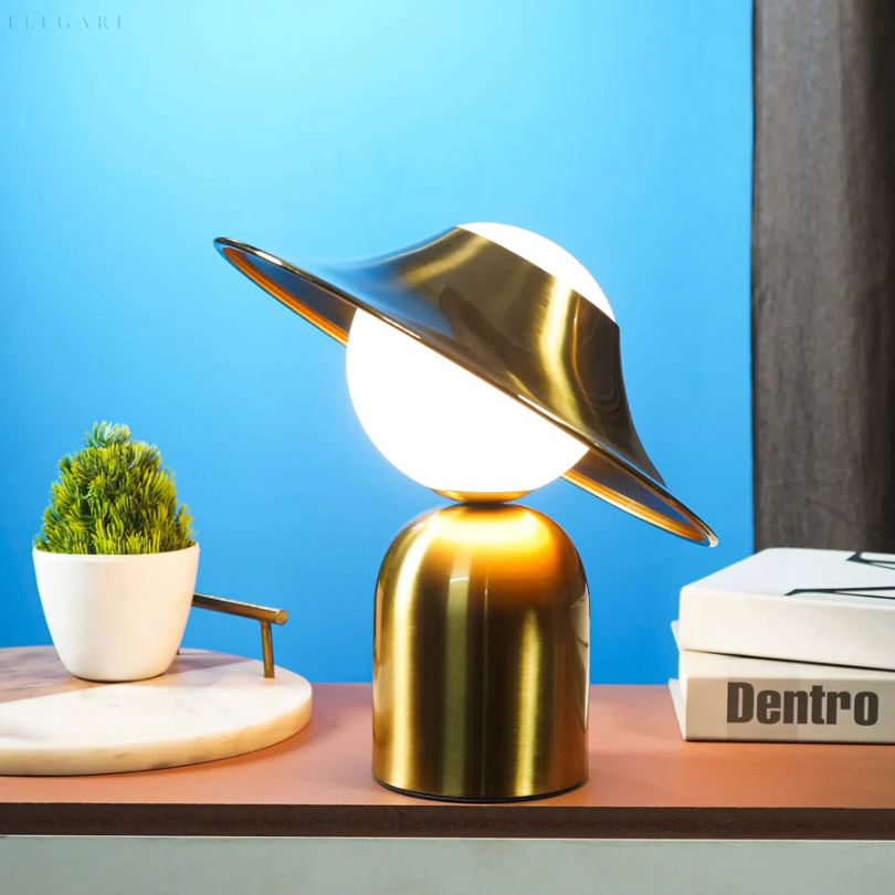 BowLift | Luxury Metal Table Lamp - GoldAura