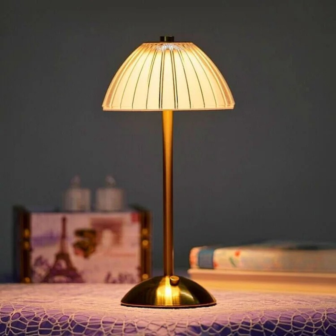 BowLift | Table Lamp LED Wireless Modern Crystal Light