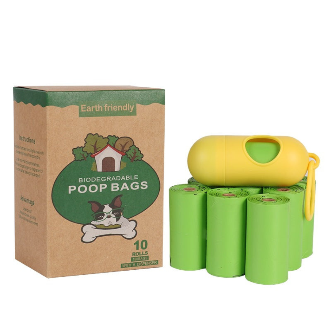 120 Poop Bags with Dispenser Bowlift