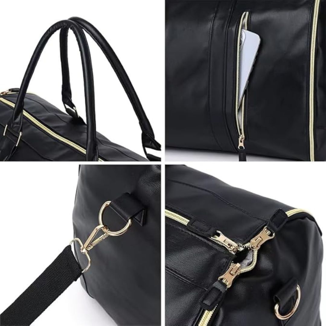 LuxeVoy – Convertible Garment & Travel Duffel Bag