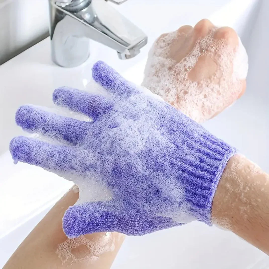 BowLift | Exfoliating Bath Gloves – Set of 2
