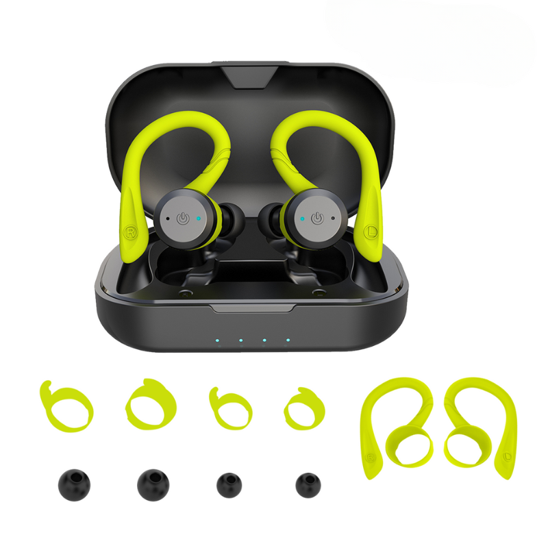 BowLift | Vega - Waterproof wireless sports earplugs with 20 hours playtime